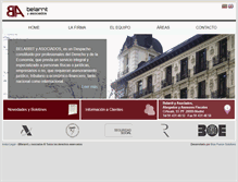 Tablet Screenshot of belarrit.com